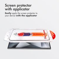 Accezz Tempered Glass Screen Protector + Applicator Samsung Galaxy S24 Ultra