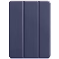 imoshion Trifold Bookcase Apple iPad Pro 12.9 (2018/2020/2021/2022) - Donkerblauw