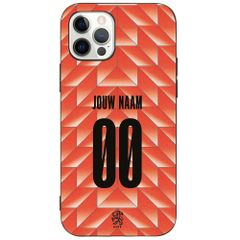 Ontwerp je eigen Nederlands Elftal Backcover iPhone 12 / 12 Pro - Nederlands Elftal '88