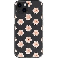 imoshion Design hoesje iPhone 13 - Floral Peach