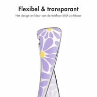 imoshion  Design hoesje Samsung Galaxy A56 - Tropical Violet Flowers Connect
