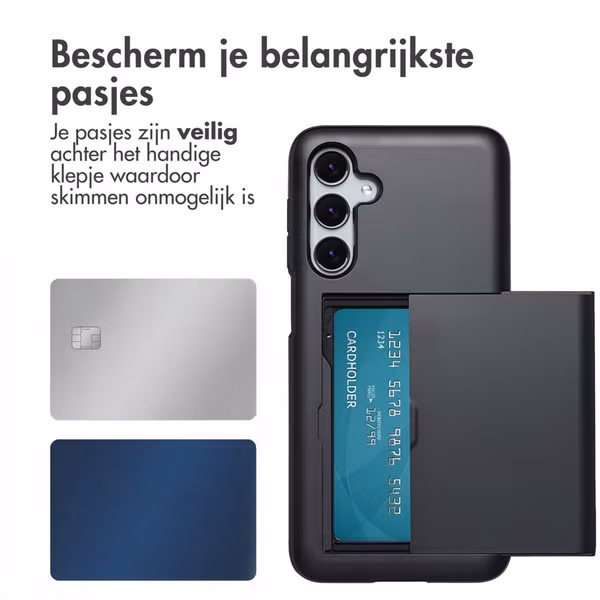 imoshion Backcover met pasjeshouder Samsung Galaxy A16 - Zwart
