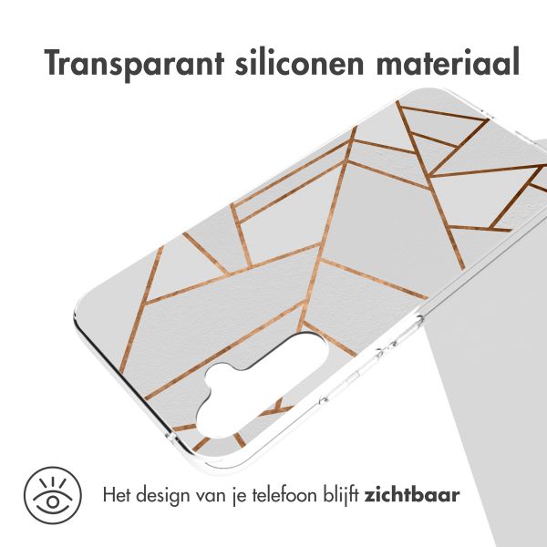 imoshion Design hoesje Samsung Galaxy A34 (5G) - White Graphic