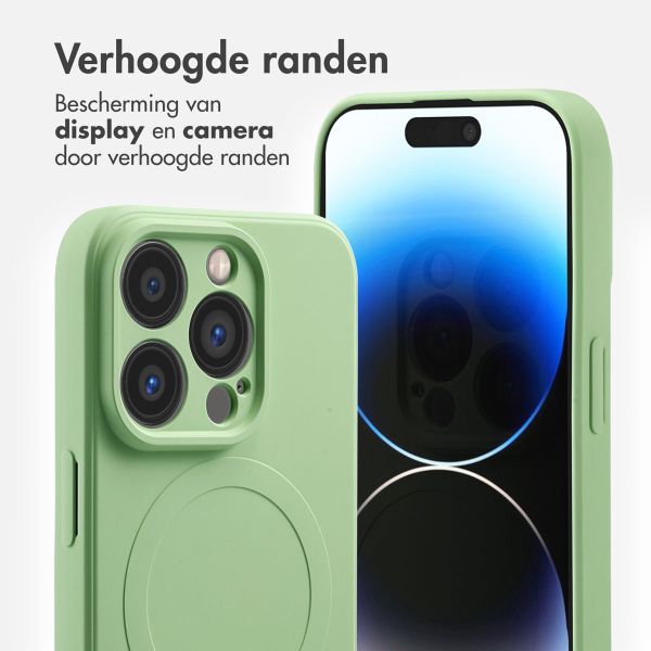 imoshion Color Backcover met MagSafe Apple iPhone 14 Pro - Groen