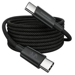 imoshion Braided USB-C naar USB-C kabel 100W - 2 meter - Zwart