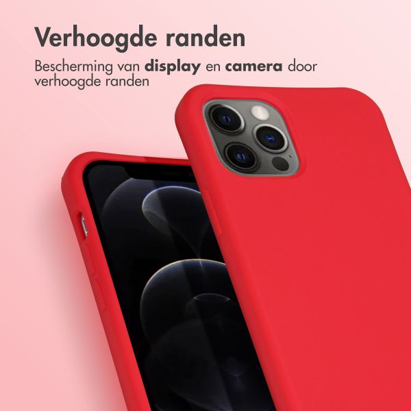 imoshion Color Backcover met afneembaar koord iPhone 12 (Pro) - Rood