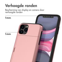 imoshion Backcover met pasjeshouder Apple iPhone 11 Pro - Rosé Goud