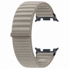 Samsung Originele Fabric Band Samsung Galaxy Watch 9 (40/44mm) / Watch 8 (40/44mm) / Classic (46mm) - Maat M/L - Cream