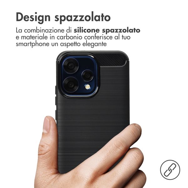 imoshion Brushed Backcover Oppo Reno15 F (5G) - Zwart