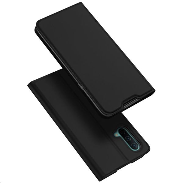 Dux Ducis Slim Softcase Bookcase OnePlus Nord CE 5G - Zwart