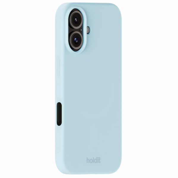 Holdit Silicone Case Apple iPhone 16 - Mineral Blue