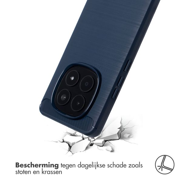 imoshion Brushed Backcover Xiaomi Redmi Note 15 (4G) - Donkerblauw