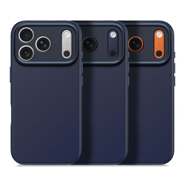 Decoded Silicone Backcover MagSafe Apple iPhone 17 Pro - True Navy
