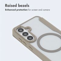 imoshion Transparent Bookcase with MagSafe Samsung Galaxy S26 - Beige