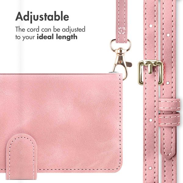 imoshion Bookcase with Strap Apple iPhone 16 - Pink