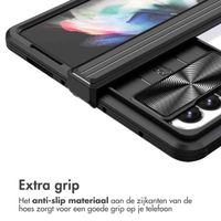 imoshion Camslider Backcover Samsung Galaxy Z Fold 4 - Zwart