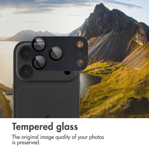 imoshion Camera Protector Glass 2-pack Apple iPhone 18 Pro / 17 Pro - Black