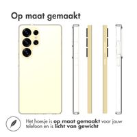 Accezz Clear Backcover Samsung Galaxy S25 Ultra - Transparant