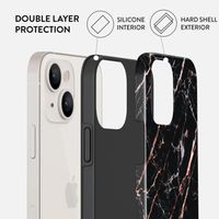 Burga Tough Backcover iPhone 14 Plus - Rose Gold Marble