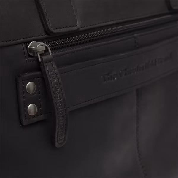 The Chesterfield Brand Salvador Laptoptas 15-15.6 inch - Echt leer - Zwart