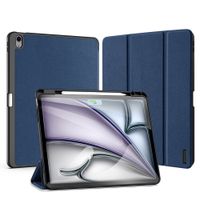 Dux Ducis Domo Bookcase iPad Air 13 inch (2025) M3 / (2024) M2 - Donkerblauw