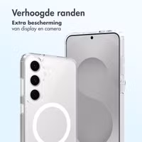 Accezz Xtreme Impact Backcover met MagSafe Samsung Galaxy S25 FE - Transparant