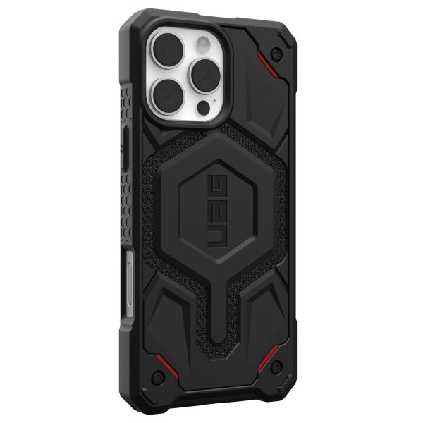 UAG Monarch Pro Backcover iPhone 16 Pro Max - Kevlar Black