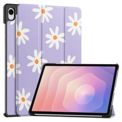 imoshion Design Trifold Bookcase Samsung Galaxy Tab S11 - Flowers Distance