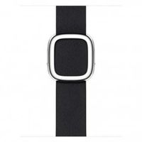 Apple Leather Band Modern Buckle Apple Watch Series 1-9 / SE - 38/40/41 mm / Series 10 - 42 mm - Maat M - Ink