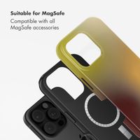 Selencia Vivid Back Cover with MagSafe Apple iPhone 16 Pro - Gradient Olive Dust
