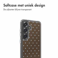 imoshion Design hoesje Samsung Galaxy S25 - Polka Dot Bruin