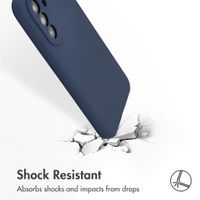 Accezz Liquid Silicone Back Cover Samsung Galaxy A37 (5G) - Dark Blue