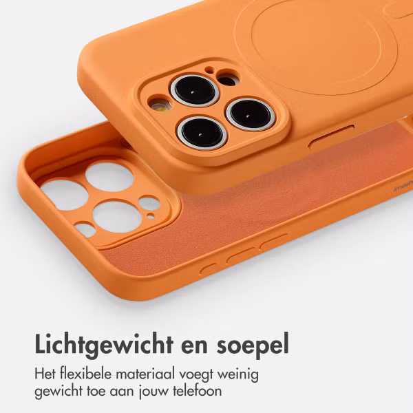 imoshion Color Backcover met MagSafe Apple iPhone 16 Pro - Neon Orange