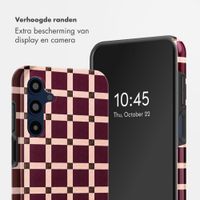 Selencia Vivid Backcover Samsung Galaxy A16 - Check This Burgundy