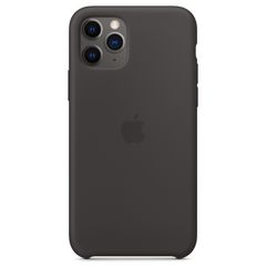 Apple Silicone Backcover Apple iPhone 11 Pro - Black