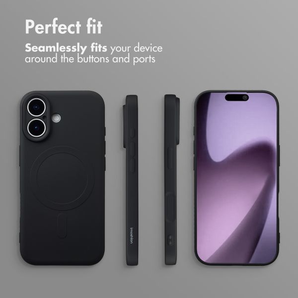 imoshion Colour Back Cover with MagSafe Apple iPhone 17 - Black