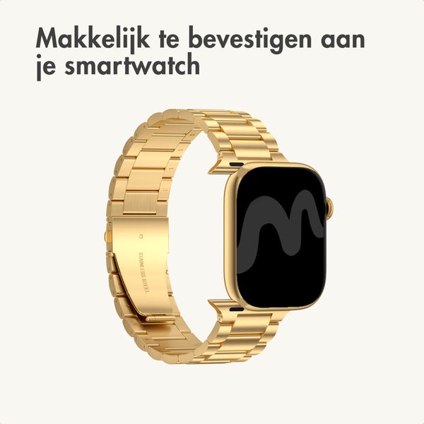 imoshion Stalen bandje Apple Watch | 44/45/46/49 mm - Goud