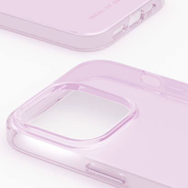 iDeal of Sweden Clear Case iPhone 14 Pro Max - Light Pink