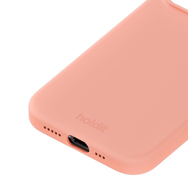 Holdit Silicone Case Apple iPhone 15 Pro Max - Pink Grape