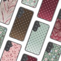 imoshion Design hoesje Samsung Galaxy A18 (4G) / A17 (4G/5G) - Polka Dot Bruin