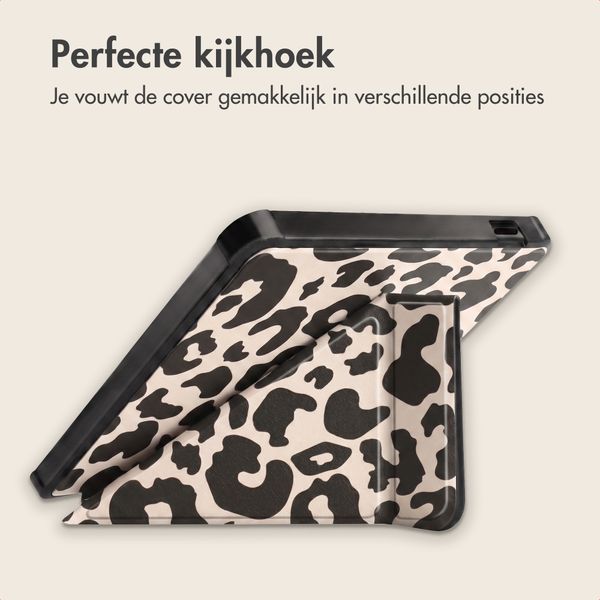 imoshion Design Vouwbare Bookcase Kobo Libra Colour - Leopard