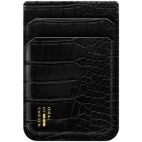 iDeal of Sweden MagSafe / Magnetic Card Holder - Black Croco