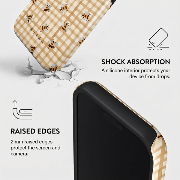 Burga Tough Back Cover with MagSafe Apple iPhone 17 Pro Max - Honeycomb
