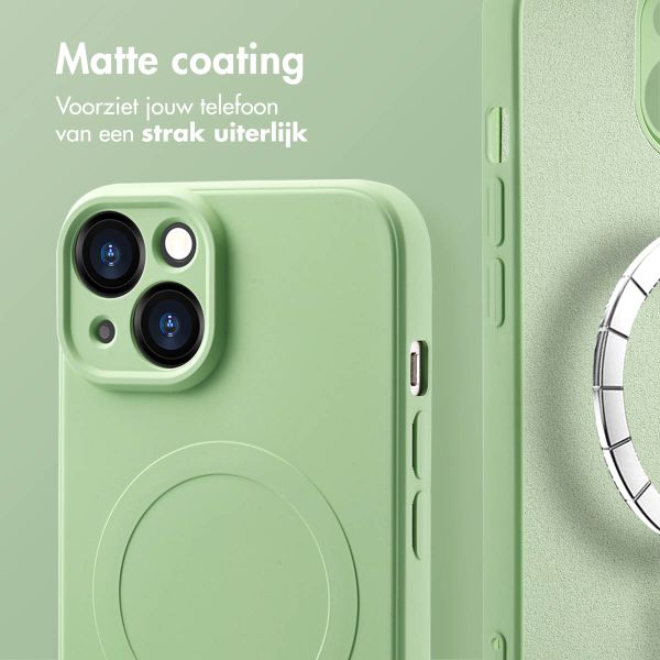 imoshion Color Backcover met MagSafe Apple iPhone 14 - Groen