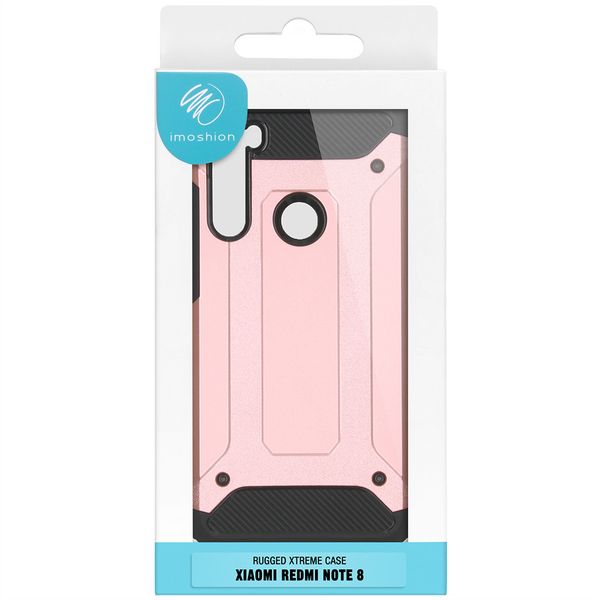 imoshion Rugged Xtreme Backcover Xiaomi Redmi Note 8 / Note 8 (2021) - Rosé Goud