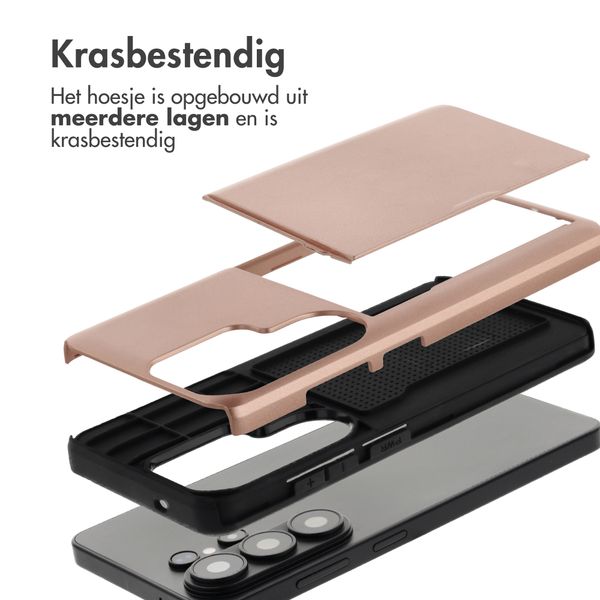 imoshion Backcover met pasjeshouder Samsung Galaxy S26 Ultra - Rose Gold