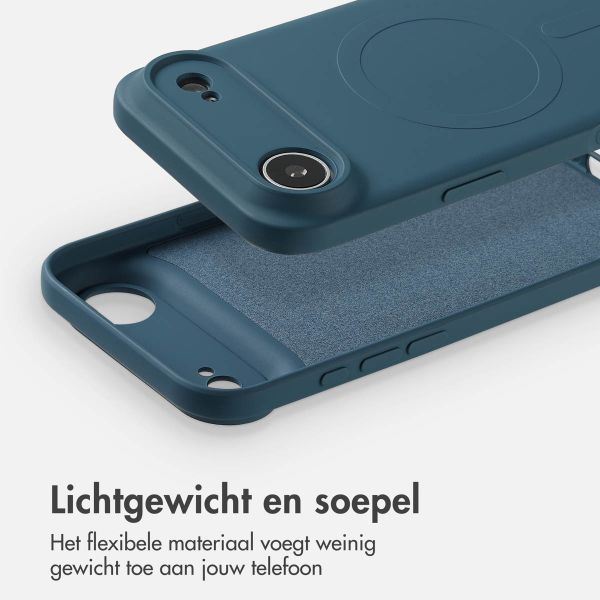 imoshion Color Backcover met MagSafe Apple iPhone Air - Donkerblauw