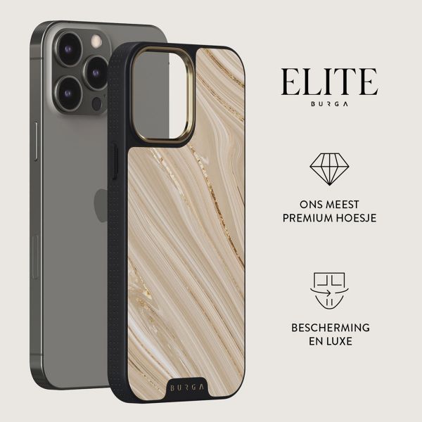 Burga Elite Gold Backcover iPhone 15 Pro Max - Full Glam