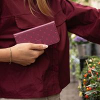 imoshion Design Bookcase Apple iPhone 11 - Crush Check Coral Dust