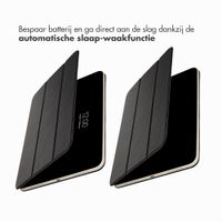 Accezz Leather Trifold Bookcase Apple iPad 11 (2025) 11 inch A16 / iPad 10 (2022) 10.9 inch - Zwart